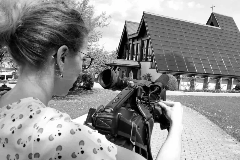 Alessia Giordano on outdoor shoot